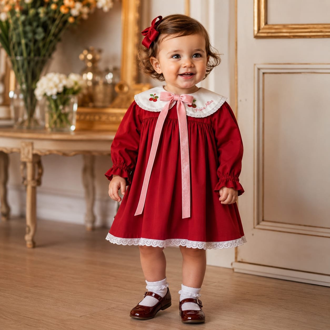 Vestido Algodão-Doce da Filó Rendeira