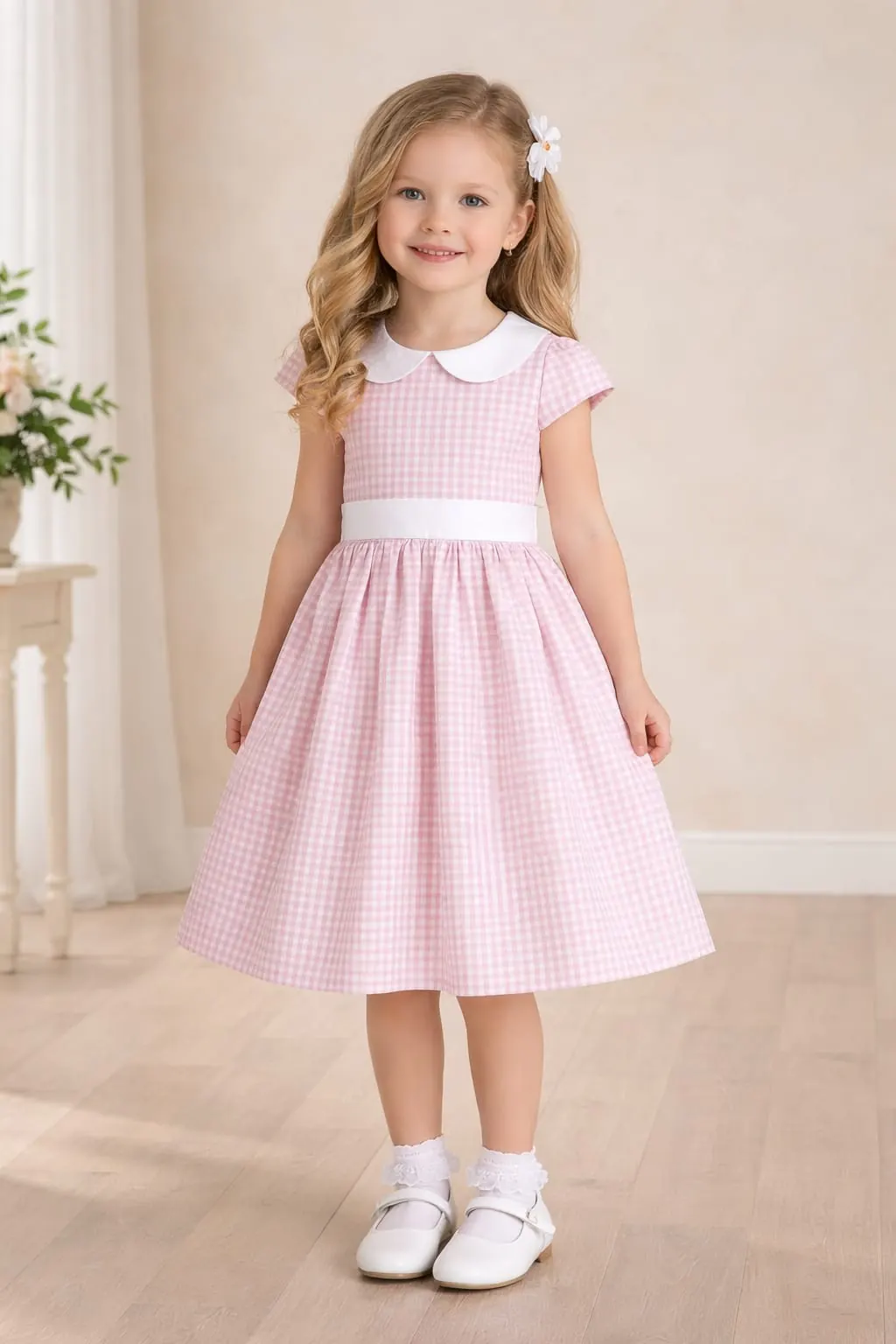 Vestido Xadrez Delicado
