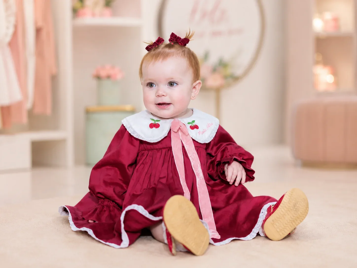 Vestido Algodão-Doce da Filó Rendeira em momento especial