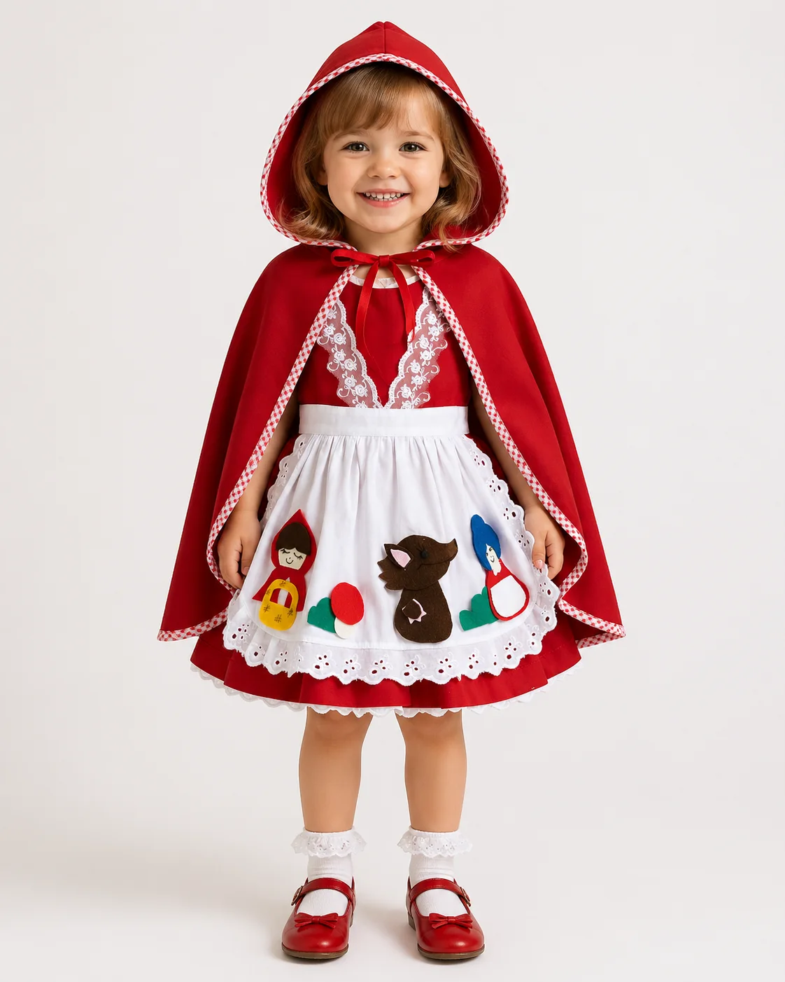 Vestido Chapeuzinho Vermelho