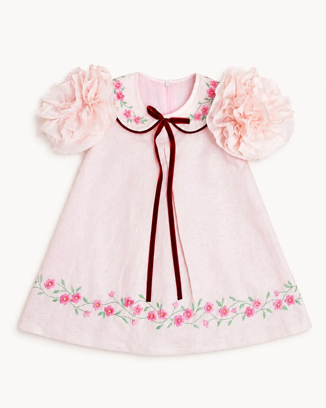 Vestido Rosa Clássico - imagem 3